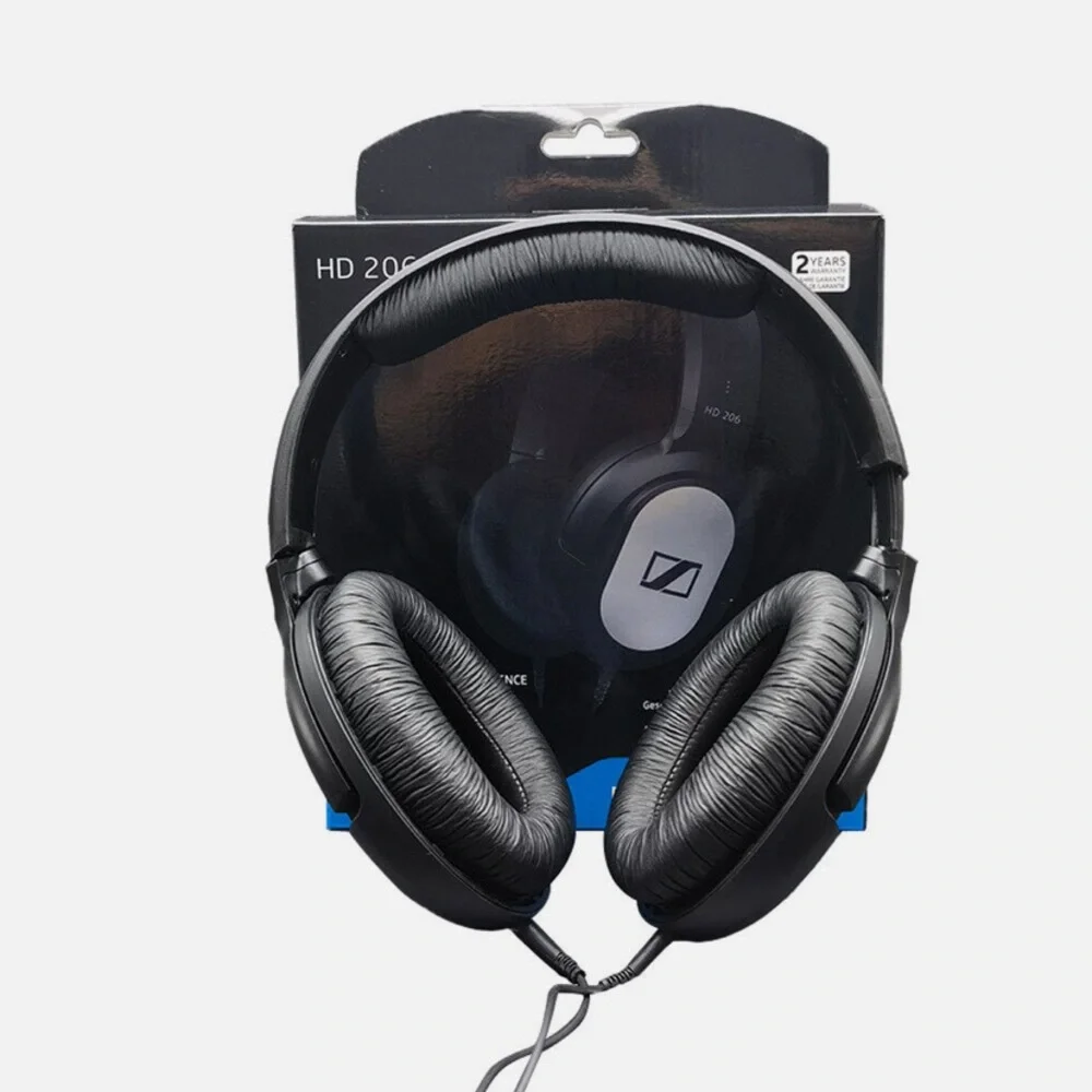 Sennheiser HD 206 Black Over-Ear Headphones